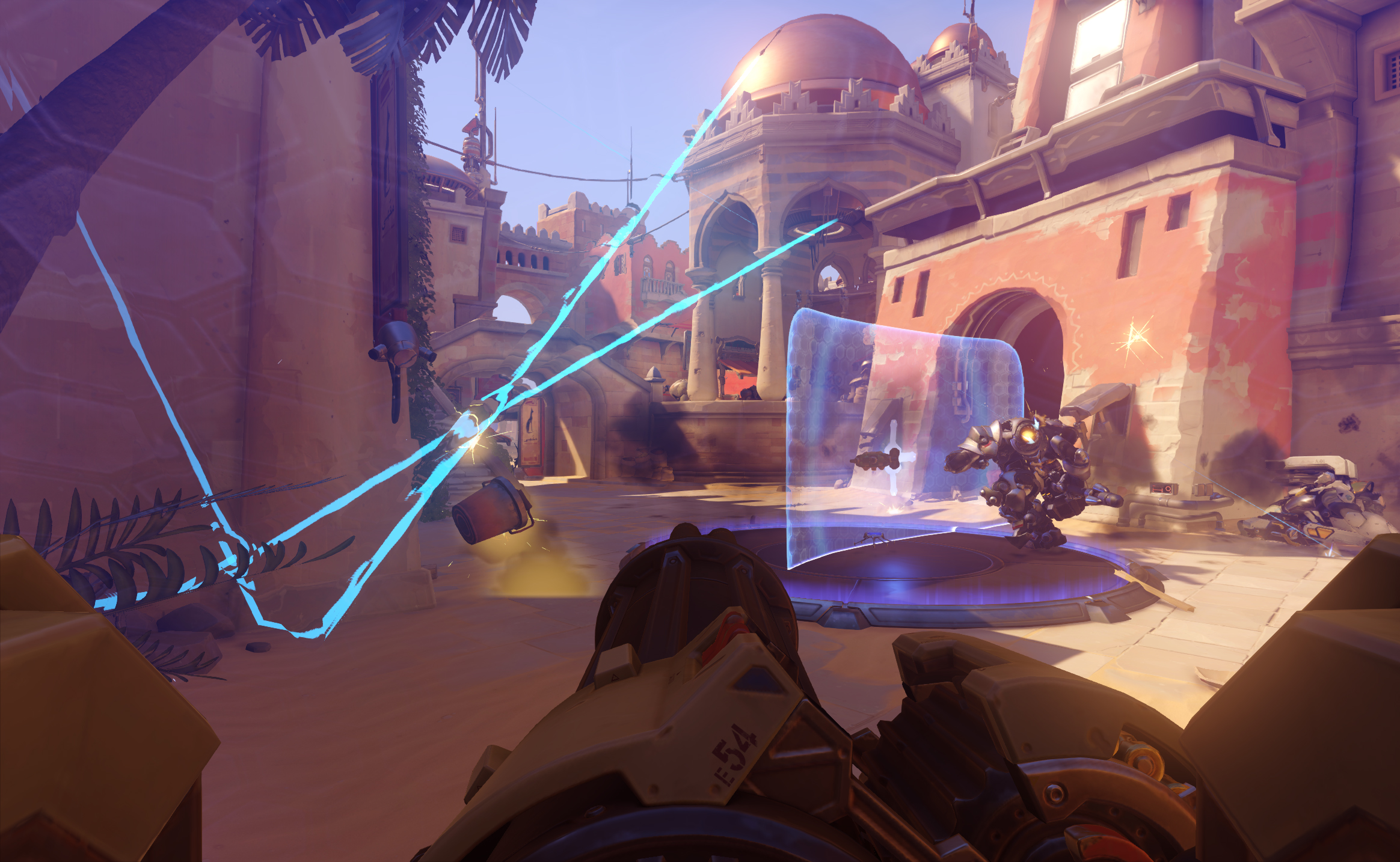 Screenshot of Overwatch gameplay