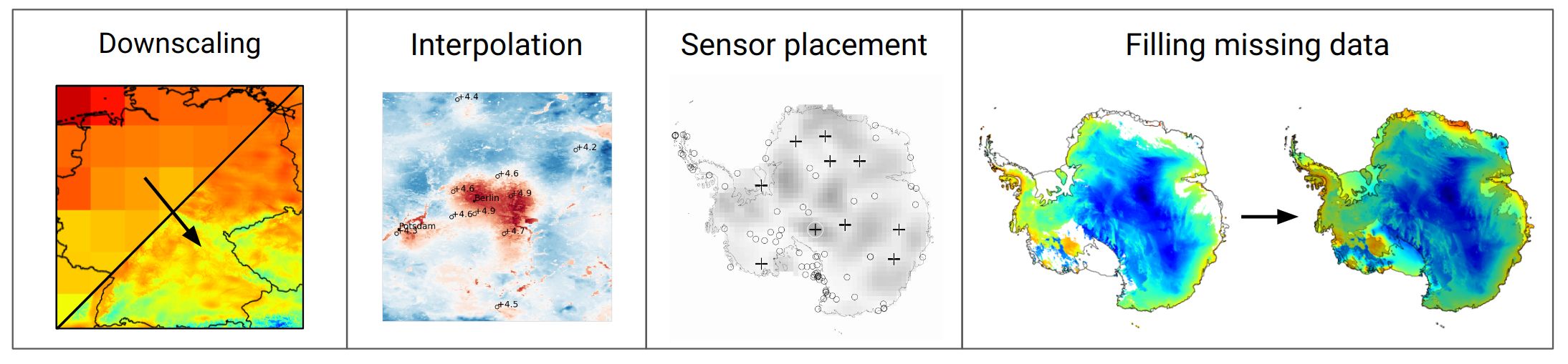 DeepSensor applications