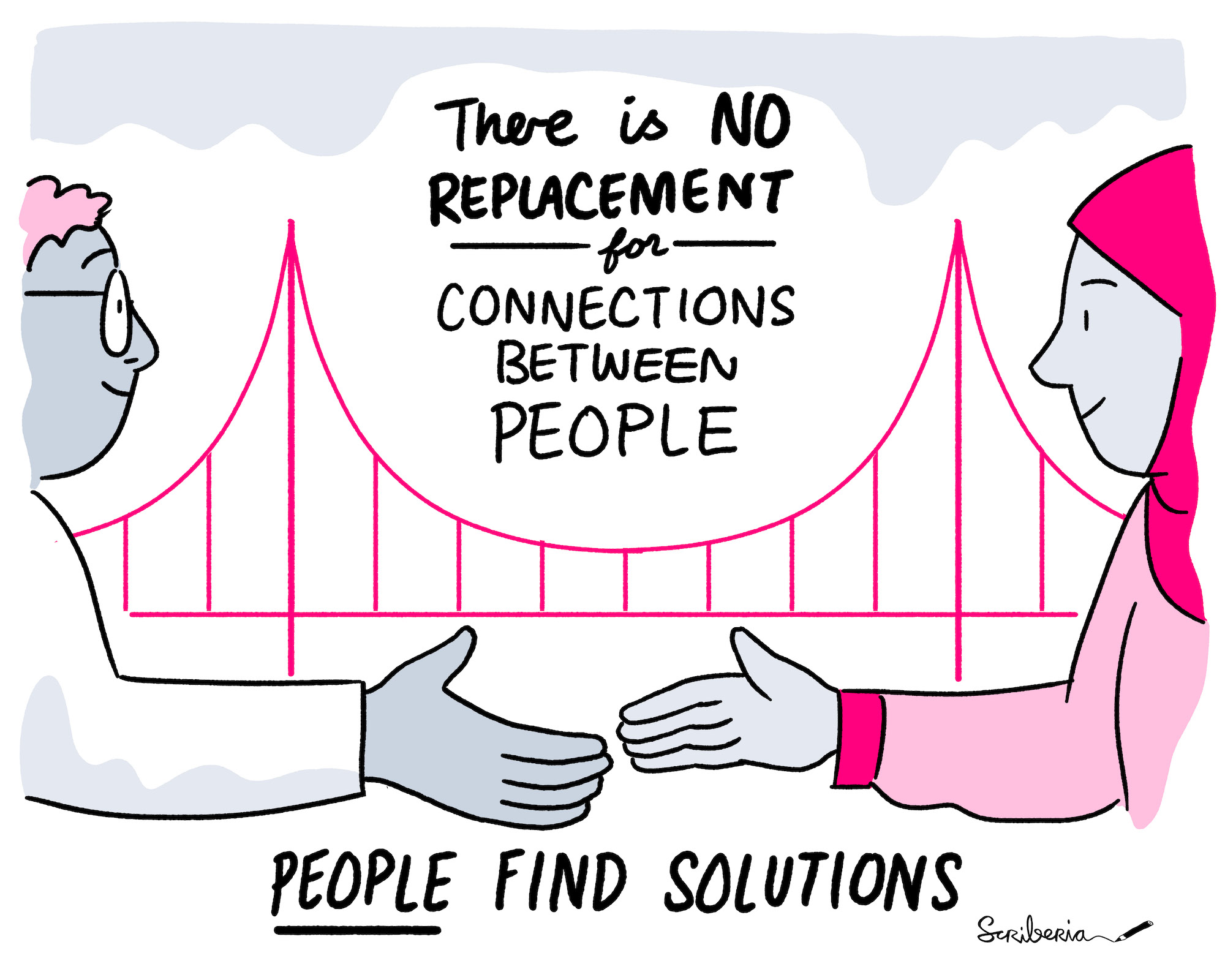 People across communities act as bridges between projects and find mutually beneficial solutions.