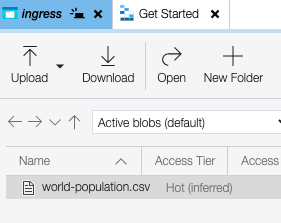 Azure Storage Explorer deployment team connection step 6